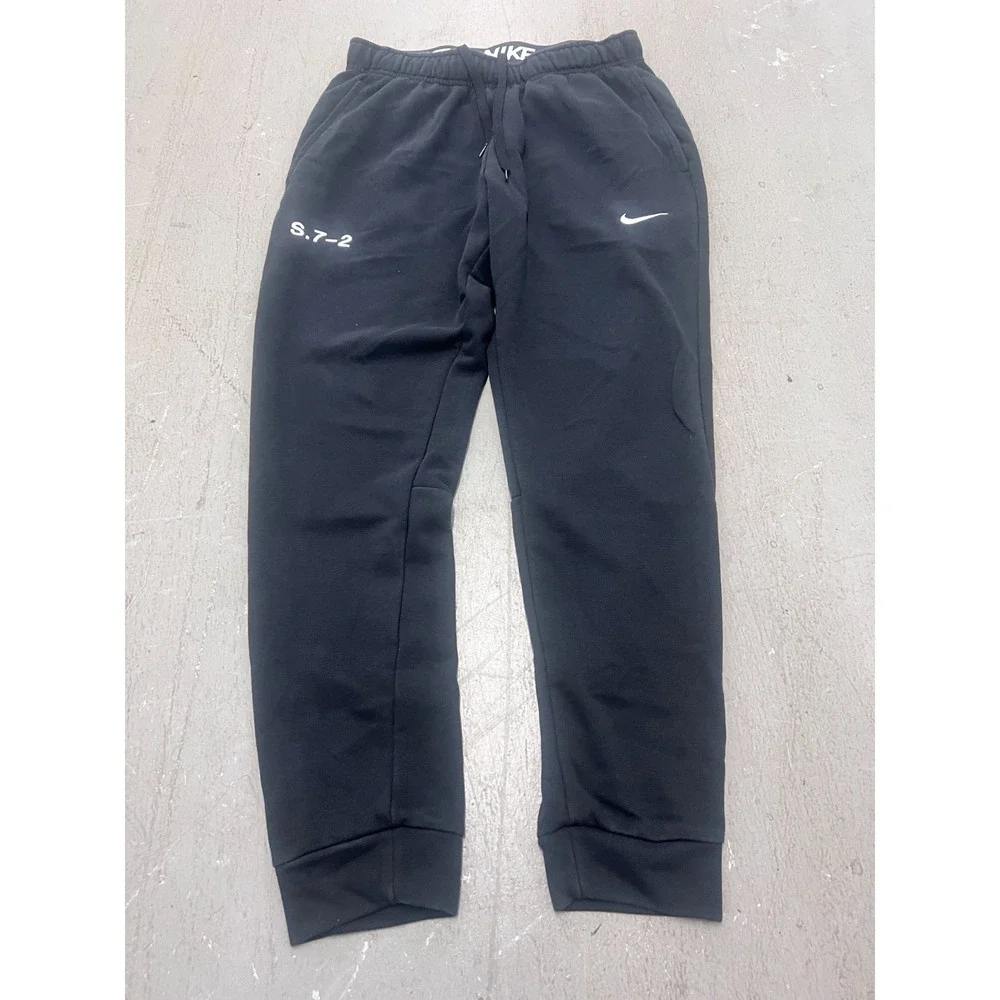 Nike Dri-FIT Studio '72 Joggers Mens Medium Black‎ Drawstring Tapered Leg Active